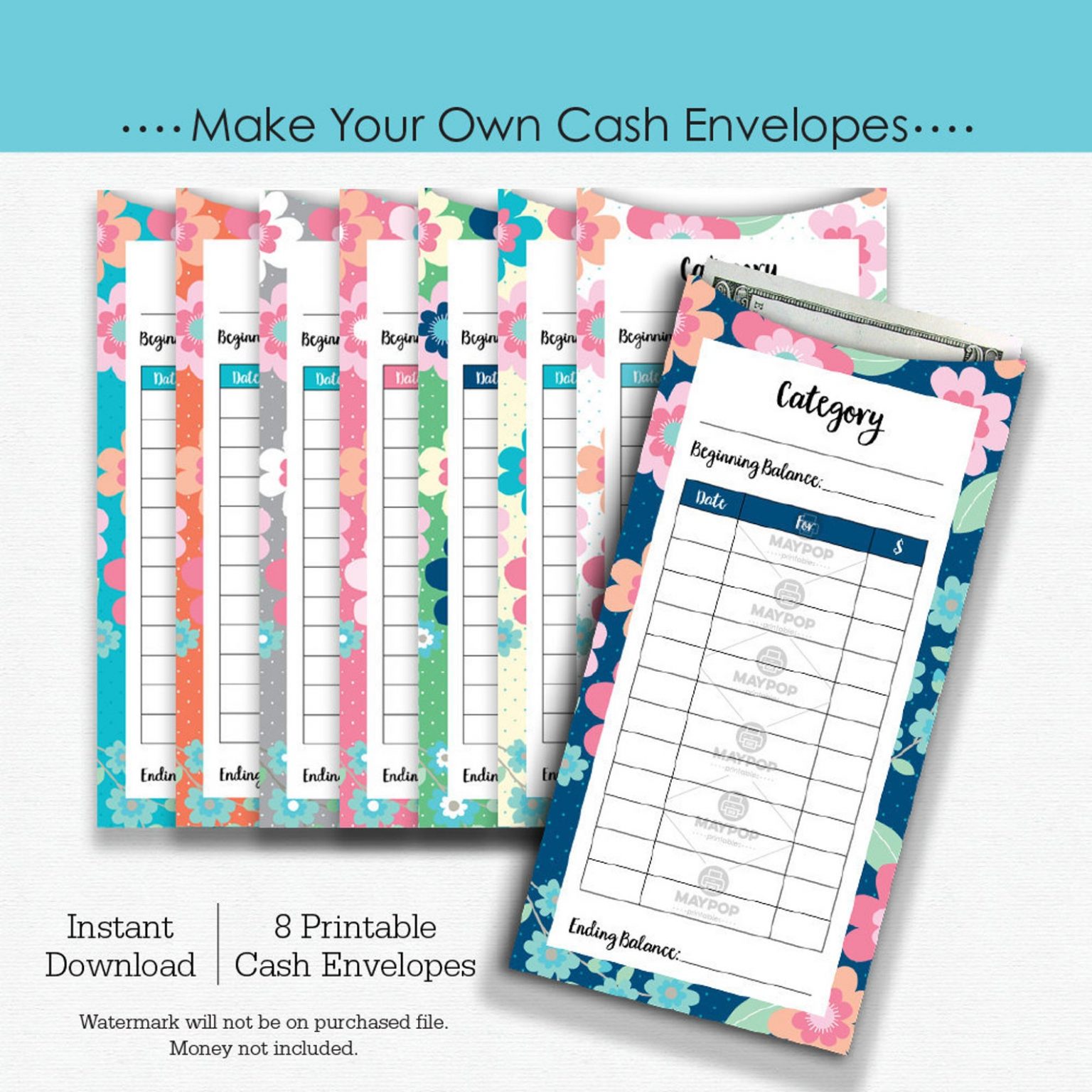 21 Creative Cash Envelope Template Designs You Need For Your 2022
