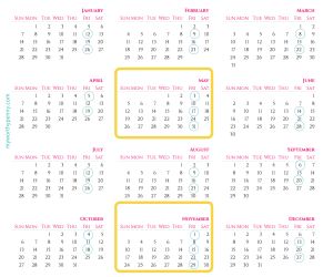 2024 Biweekly Payroll Calendar [3 Paycheck Months of 2024] - My Worthy ...